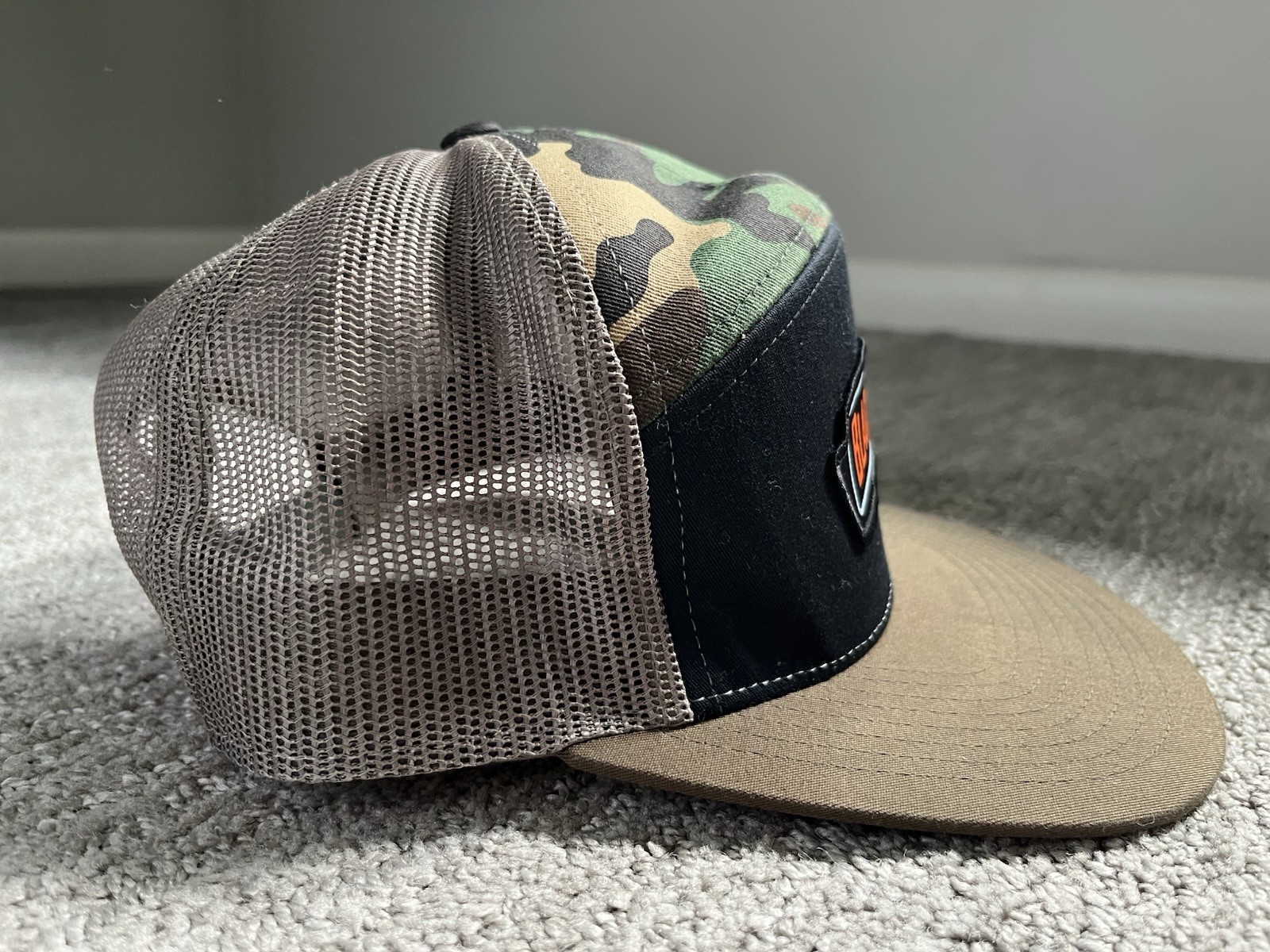 Blackstack Brewing Camo mesh SnapBack Hat St. Pau… - image 2