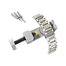 Metal Adjustable Watch Band Repair Tool Kit Strap Bracelet Link Pin Remover Fix