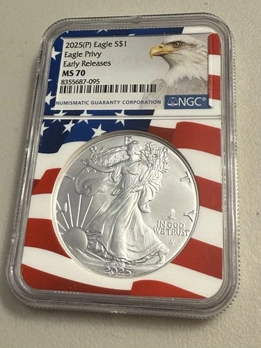 2025(P) Eagle S$1 Eagle Privy Early Release NGC MS70