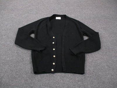 Vintage Christian Dior Sweater Womens M Orlon Acrylic Cardigan Preppy USA Made 2