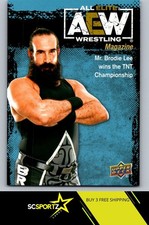 2021 Upper Deck AEW #95 Mr. Brodie Lee Finisher R3