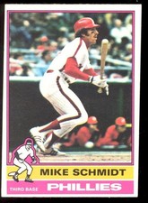 1976 TOPPS 480 MIKE SCHMIDT