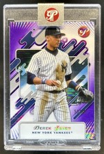 2025 Topps Pristine Derek Jeter Refractor Purple #/99 Yankees