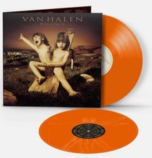 VAN HALEN BALANCE EXPANDED LIMITED EDITION RARE ORANGE 2LP Vinyl SEALED EDDIE