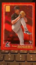 2021 Topps Archives 2001 Topps Red Hot Foil 04/50 Trevor Rogers #203