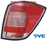 TYC 11-0510-11-2 Heckleuchte Links RüCklicht Hecklicht RüCkleuchte FüR Opel