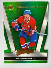 2025-26 UD MVP Hockey Mike Matheson Colors & Contours Green /20 #CC-18