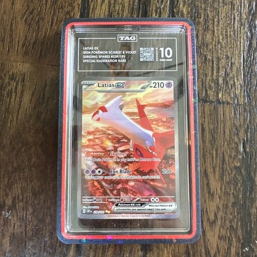 Latias ex graded TAG 10 for sale on eBay