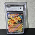 CGC 9 Pokémon TCG Charizard ex 006/165 Sv Scarlet & Violet 151 Holo 2023