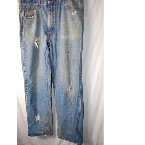 Carhartt Men's Fire Resistant (FR) Utility Denim Baggy Jeans in size 38x36 - Picture 6 of 11