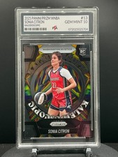 2025 Panini Prizm WNBA Sonia Citron Rookie "KALEIDOSCOPIC" ~GEM MINT PTA 10🔥