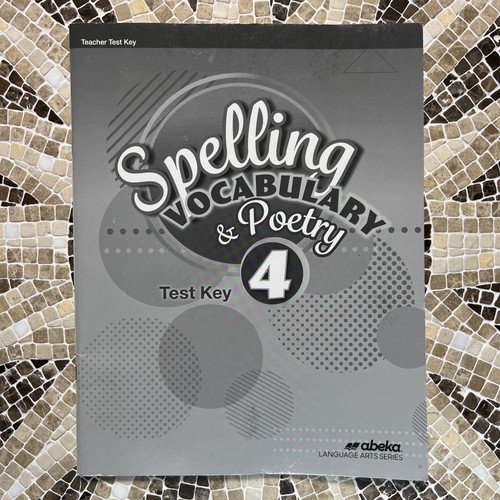 Abeka Language 4 Teacher Key, Quiz/Test Key; Reading 4 Answer Key, Spelling Lot - Picture 3 of 10