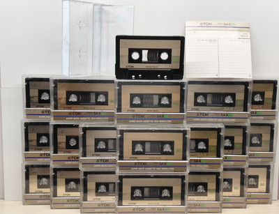 TDK SA-X 90 goldene *UNBESCHRIFTET* Kassette Cassette IEC II Type 2