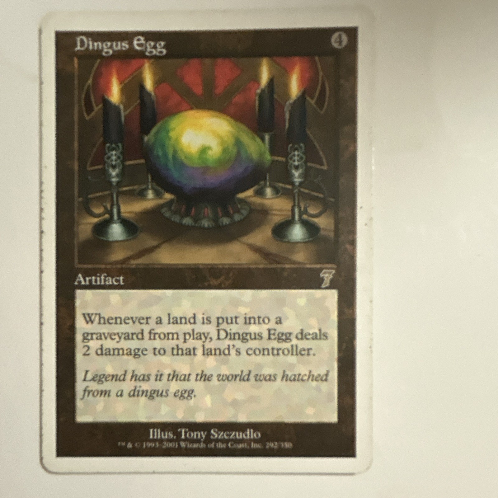 Magic: The Gathering Dingus Egg - 7th Edition Rare English