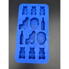 Archer Ice Cube Tray TV Show Silicone icup Sterling Archer Teddy Bear Gun