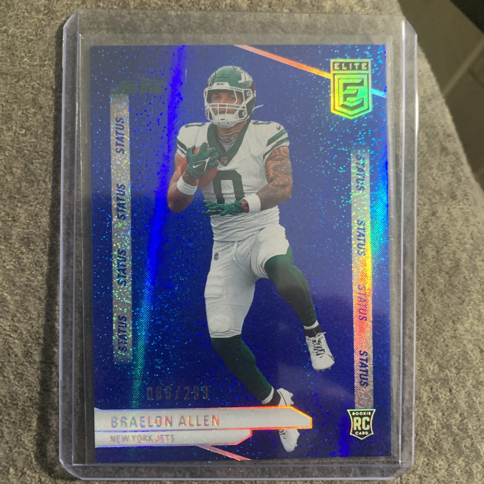 2024 Panini Donruss Elite - Braelon Allen #194 Status Sparkle #d/299 (RC)