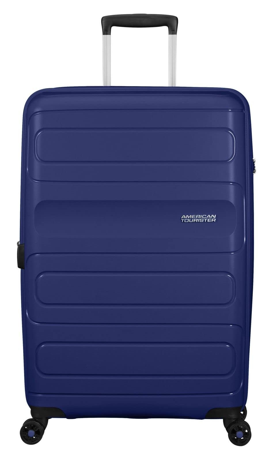 American Tourister Sunside - Spinner L, Estuche Extensible, 77 cm, 106/118 L, Azul