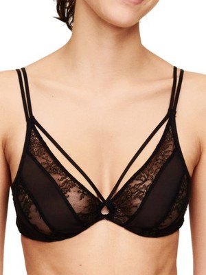 Chantal Thomass Bra Mystery Plunge Non Padded Underwired Bras Lingerie