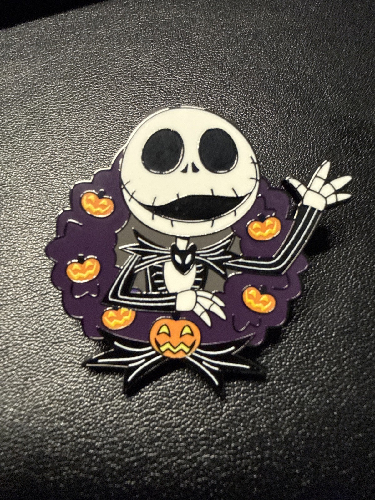 Disney parks 2026 Nightmare Before Christmas mystery Pin Jack Skellington Wreath