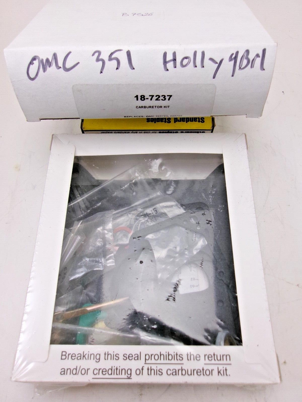 Unbranded Carb Kit (No logo) PN 18-7237