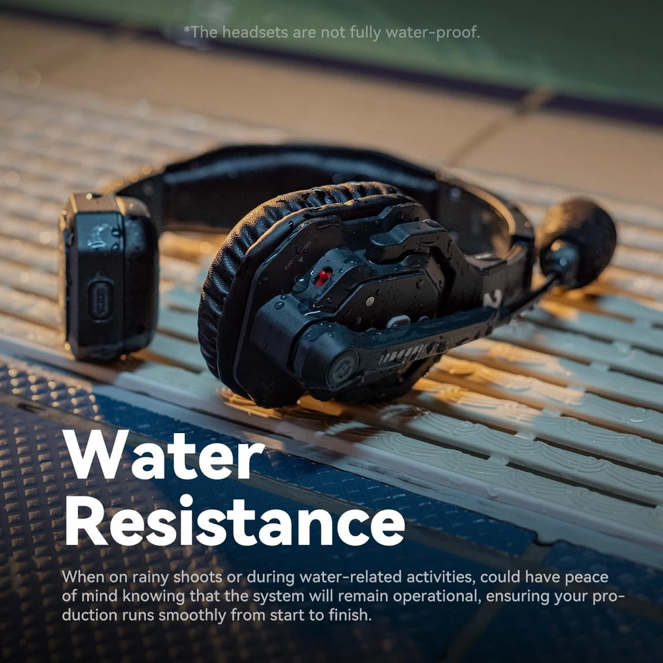 Hollyland Solidcom SE Full Duplex 2-Users Wireless Intercom Headset System - Image 4 of 4