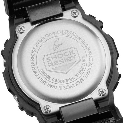 Casio G-SHOCK DW-5600MNC-1JF G-SQUAD Cloth Band Bluetooth Digital
