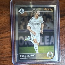 Topps 2024-25 Merlin Luka Modrić Real Madrid UEFA Champions League Soccer #86