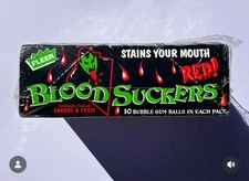 Vintage Fleer Sealed Box Blood Suckers Gum Ball Packs Monster Halloween Candy