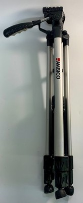 Ambico Deluxe Video/Photo Tripod 3 way pan head 3 legs