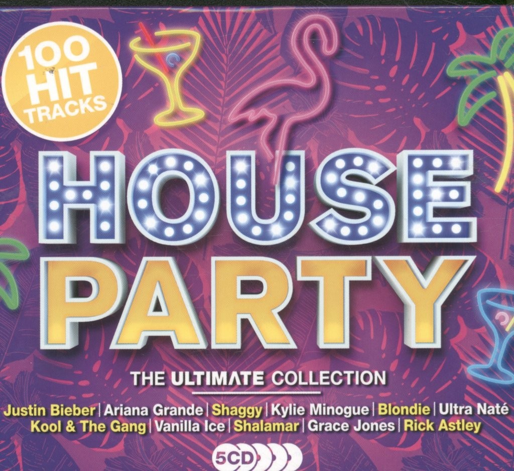 Various Artists House Party the Ultimate Collection CD set UK Union Square Music