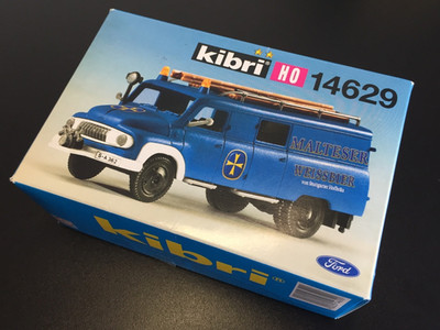 kibri 14629 Baukasten Ford FK 2500 Malteser H0 1:87