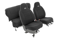 Rough Country Neoprene Seat Cover Set For 1984-1996 Jeep Cherokee Xj - 91021a