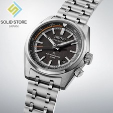 Seiko Prospex Speedtimer Mechanical SBDC217 Automatic Watch Black Dial 39.5mm