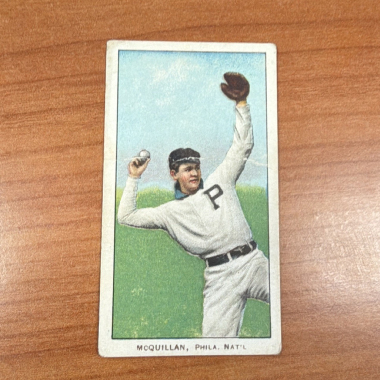 1909-1911 T206 George McQuillan 150 (RC) Piedmont