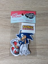  FREE SHIP 3" SONIC the HEDGEHOG VINYL STICKER Waterproof SEGA