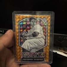 2021 Panini Mosaic - Vintage Robin Roberts  Fluorescent Orange Mosaic Prizm /99