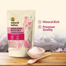 Natural Tattva Himalayan Rock Salt Sendha Namak , 1kg