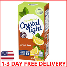 Sweet Tea Naturally Flavored Powdered Drink Mix, 6 ct Pitcher Low Calorie 6 Pack