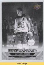 2024-25 Upper Deck Extended Series UD Canvas Black Nathan MacKinnon #C279 READ