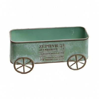 Vintage Pflanzwagen Eisen Gartendeko Innen Außen