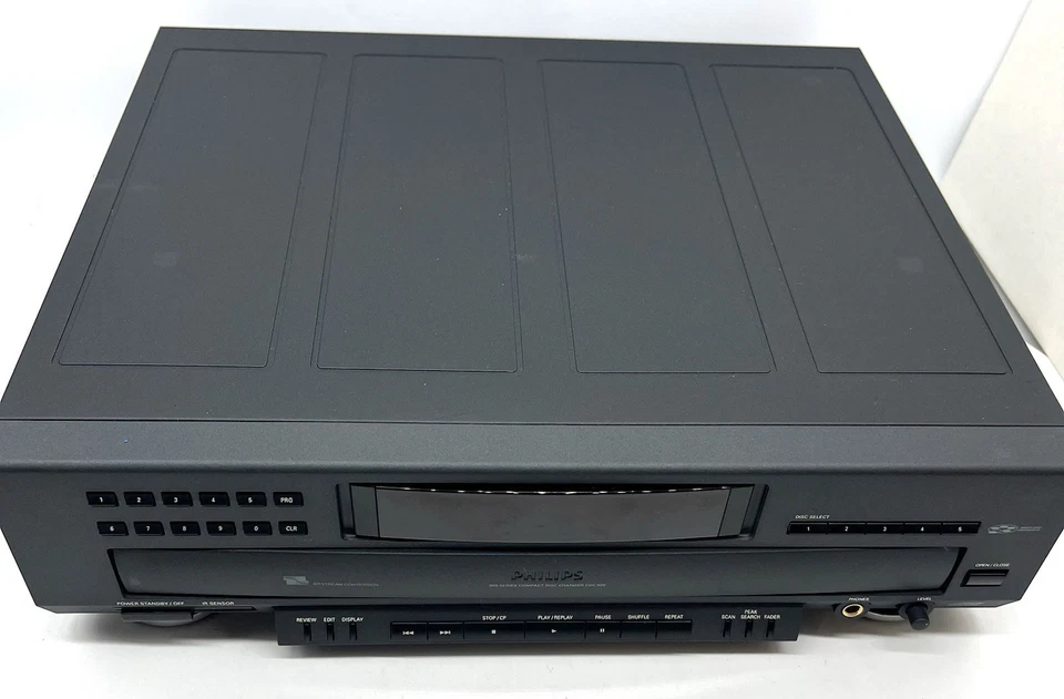 Working Philips 5-disc 900 Series Compact Disc Changer/ Player *Ships FAST - Image 4 of 4