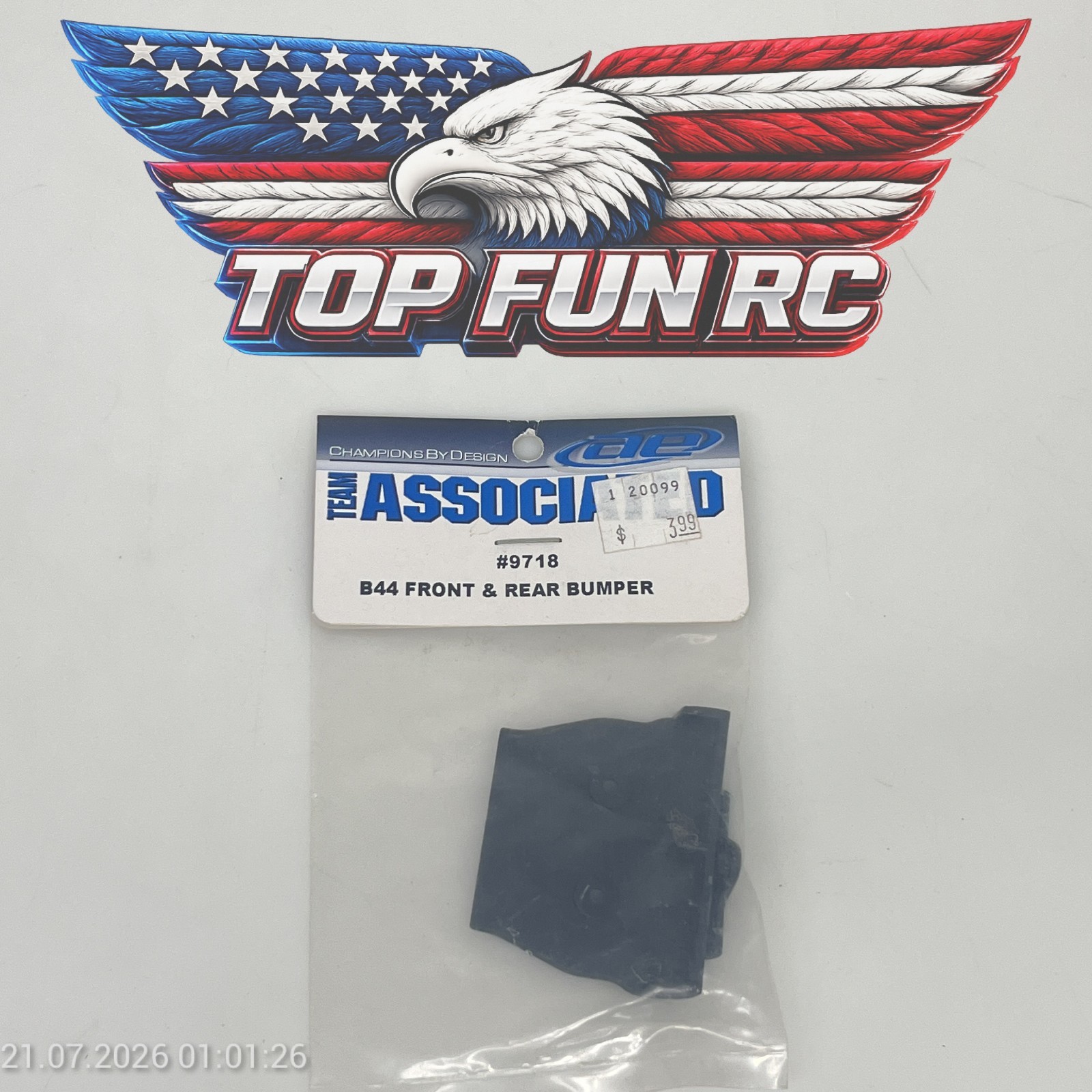 Team Associated B44 Front & Rear Bumper #9718
