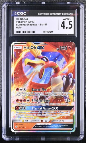 Ho-Oh-GX graded CGC 4.5 for sale on eBay