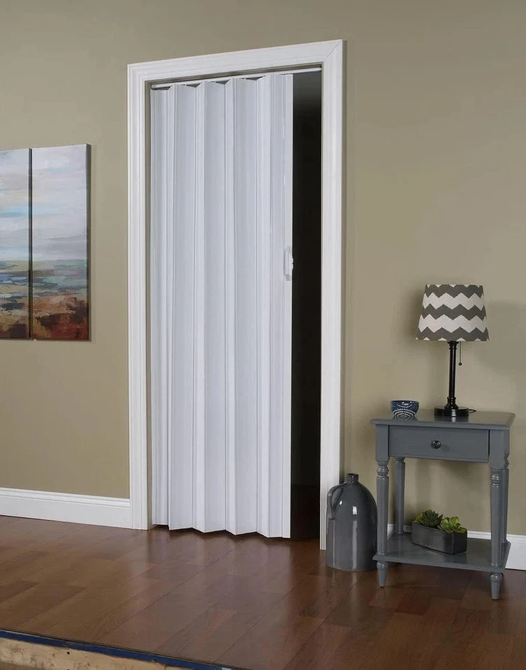 VS4880H via Accordion Folding Door, 48" X 80", White - Image 2 of 2