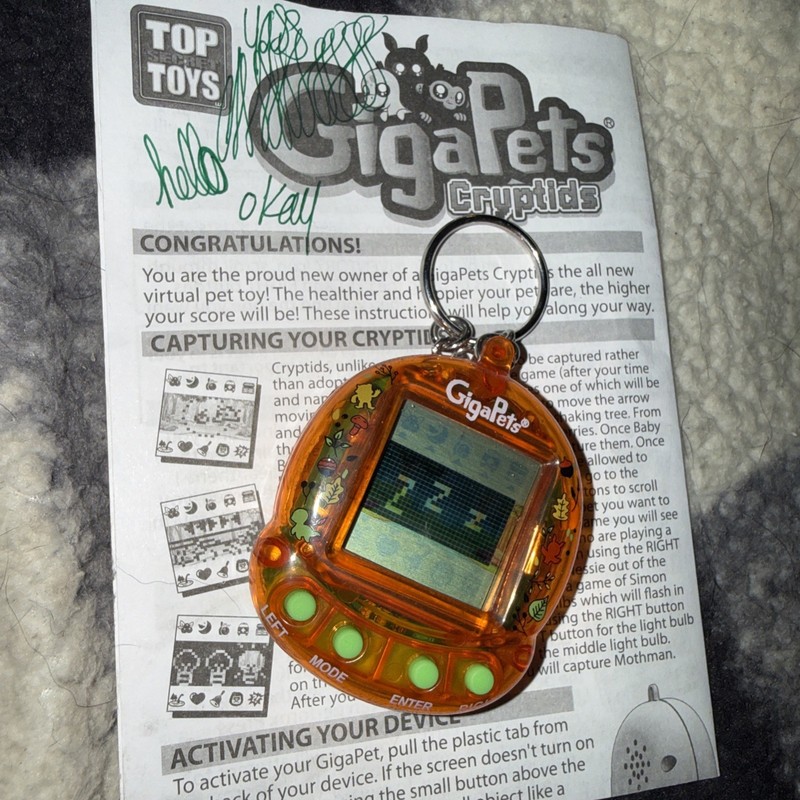 Top Secret Toys Giga Pets AR Interactive Pets T-Rex Dinosaur Untested