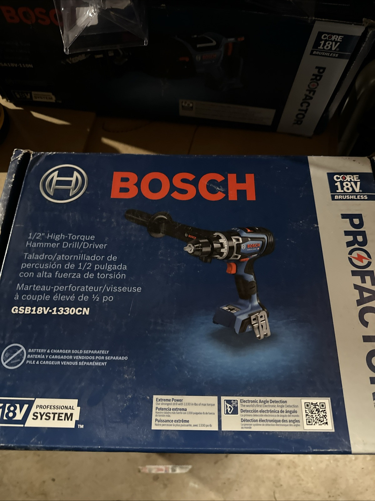 Bosch GSB18V-755CN 18V Cordless Hammer Drill and Driver