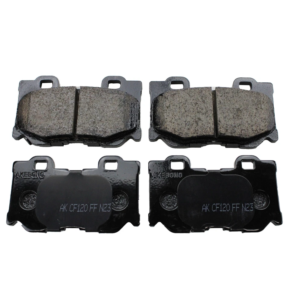 Pastillas de freno de disco traseras Akebono ProACT1347 para Infiniti G37 Q70 M56 FX50 370Z Foto 2 de 4