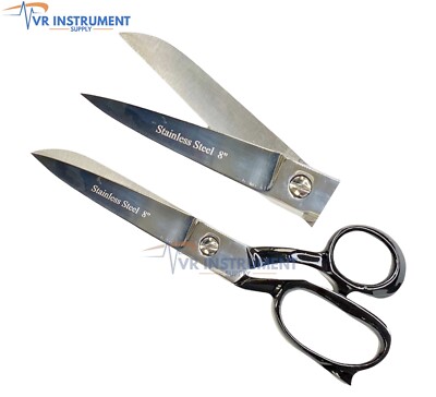 8  Heavy Duty Stainless Steel Tailor Upholstery Scissor Shears Utlity Sewing
