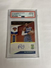 2019 DONRUSS ELITE RJ BARRETT PEN PALS - RED PSA 10