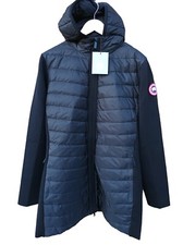 Canada Goose Hybridge Knit Down Hooded Jacket Coat, Black Sz L Rrp£695 Bnwt New